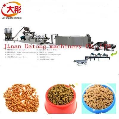 Automatic Twin Screw Dry Dog Feed Extruder
