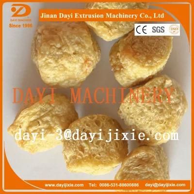 500kg Textured Soybean Protein Soya Nuggets Making Line