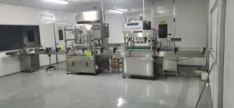 1-5L Pet Glass Bottle Oil Filling Machine Sunflower Cooking Edible Oil Filling Packing Production Line