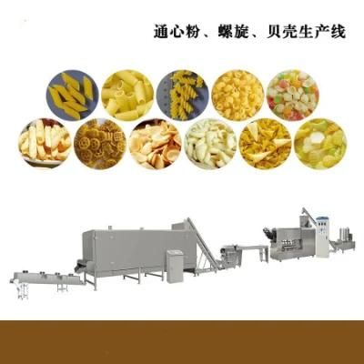 Industrial Italy Pasta Production Line Macaroni Pasta Making Machine Pasta Fusilli ...