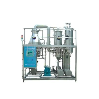 Hot sale condensing part and vacuum pump juice flash evaporator