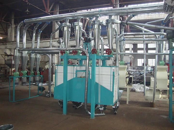 20t/D White Maize Flour Making Machine Complete