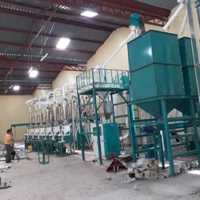 Complete High Quality 50t/24h Maize Flour Milling Machine