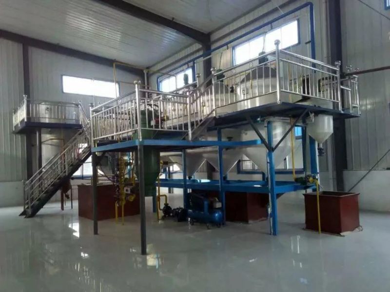 Soybean Sunflower Sesame Peanut Corn Cottonseed Rapeseed Crude Oil Refining Machine