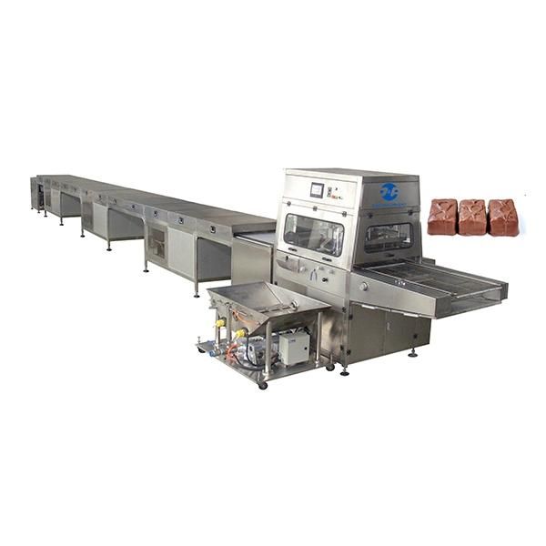 Cake Glaze Chocolate Coating Machine Chocolate Enrobing Machine for Sale