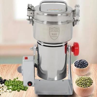 2000g Stainless Steel Coffee Bean Grinder Flour Powder Mill Machine