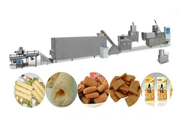 Corn and Rice Snacks Twin Screw Extruder
