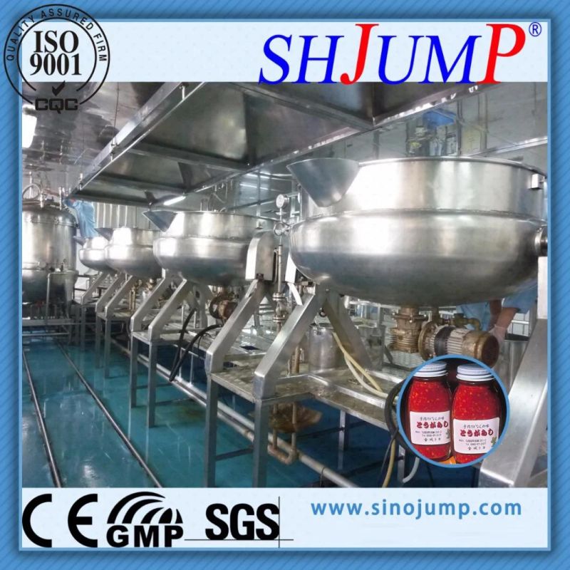 Hot Sale Chili Sauce Processing Line in Bottle