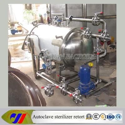 Autoclave Sterilizer 500L Autoclave for Food in Tin Can