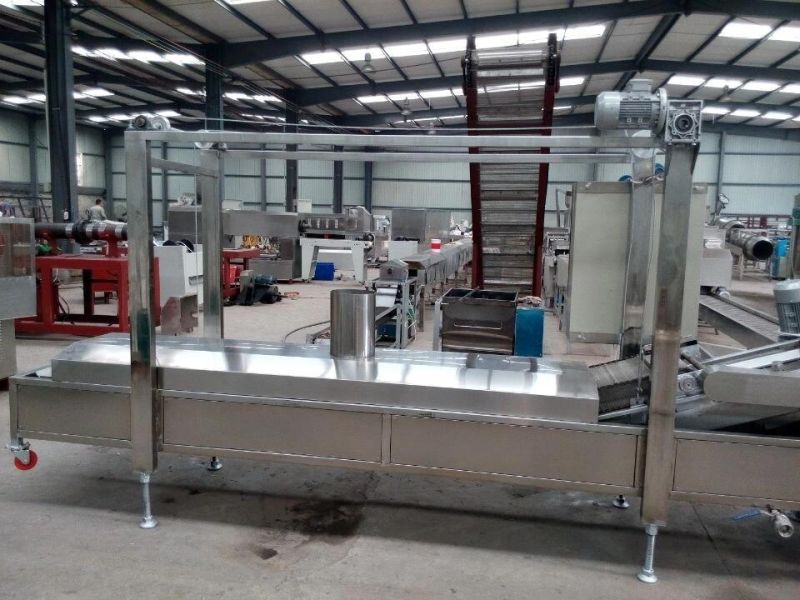 Easy-Operation and Energy-Saving Snacks Machinery Frying Processing Line with Factory Price for Sale