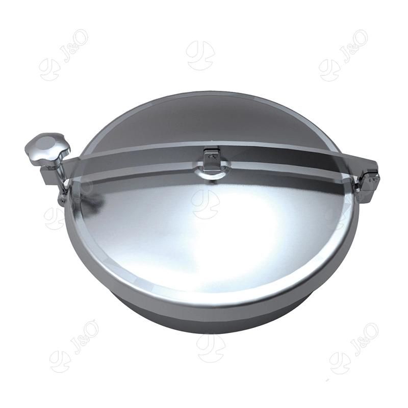 Sanitary Hygienic Stainless Steel Tank Round Manhole Cover Manway