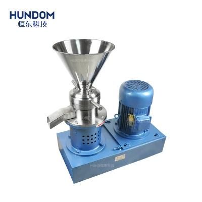 Commercial Nut Butter Milk Making Equipment Cocoa Beans Grinding Colloid Mill