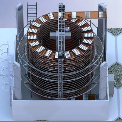 Automatic Spiral Fast Freezing Tower Conveyor Equipment for Bakery Bread Baking