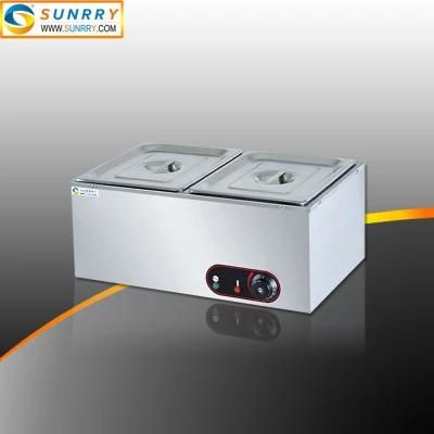 Commercial Cooking Equipment Glass Food Warmer Display