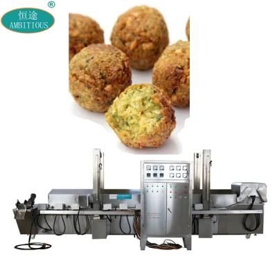 Automatic Conveyor Continuous Fryer Equipment Falafel Frying Machine