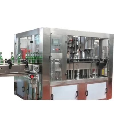 Automatic Carbonated Gas Beverage Filling Machine for Plastic Bottle