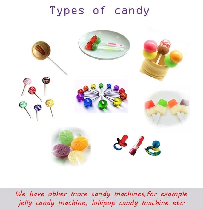 Lollipop Making Equipment Confectionery Manufacturing Process