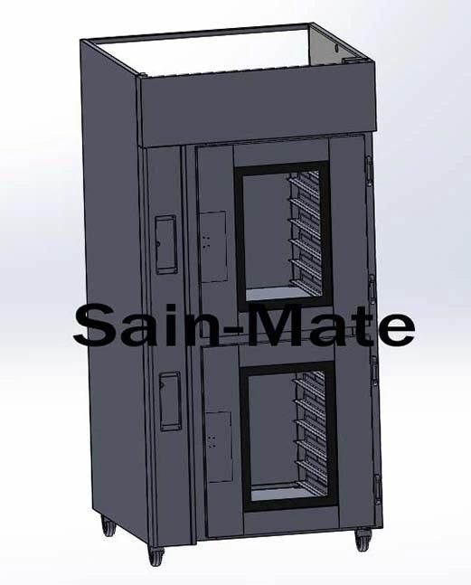 Double Doors PU Insulated 32trays Bread Dough Retarder with Proofing