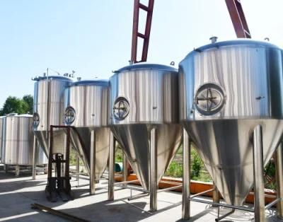 1000 Liter Jacketed Stainless Steel Beer Fermentation Tank