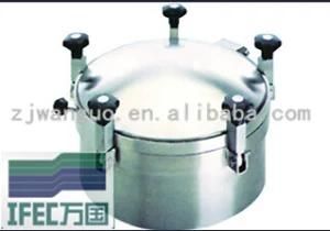 Sanitary Stainless Steel Round Manhole (IFEC-MH100008)