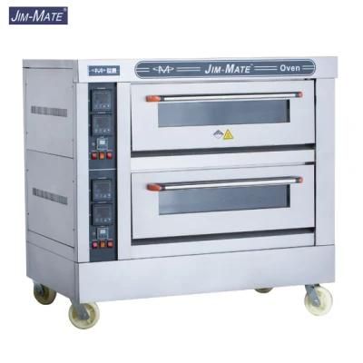 Kitchen Equipment 2 Decks 4 Trays + 8 Trays Proofer Commercial Electric Deck Oven