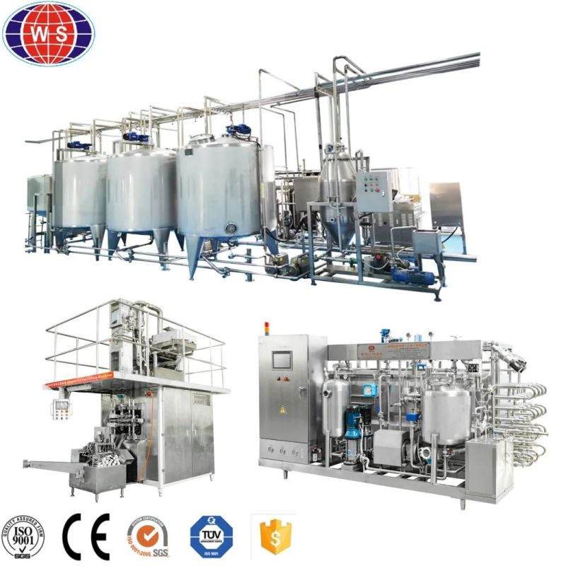 Uht or Pasteurized Milk Processing Plant Production Line