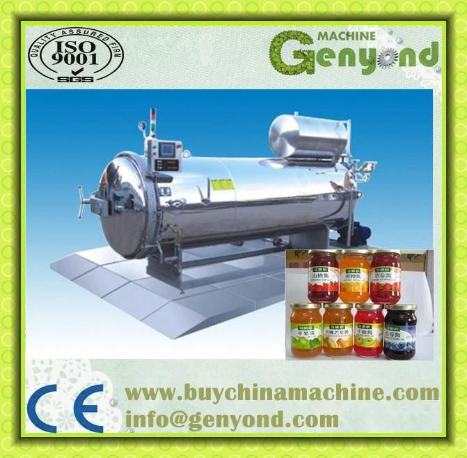 Spray Type Fish Canned Food Autoclave Sterilizer