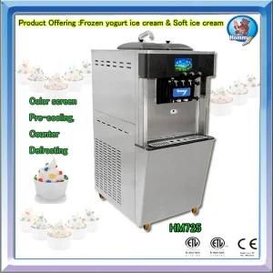UL Approved Ice Cream Making Machine HM725 Touch Screen Machine