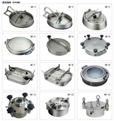 Stainless Steel Manway Tank Manhole Tank Cover Tank Door