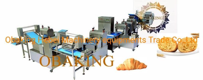 Full Automatic Filled Croissant Production Line /Croissant Filling Machine/Croissant Production Line with Stuffing Fillings