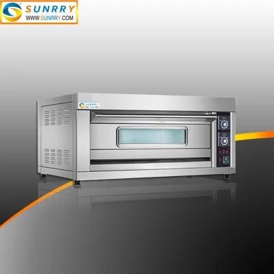 Guangzhou Commercial Electric 1 Deck 2 Trays Bakery Oven