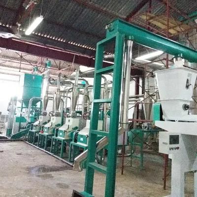 Hot Sale Low Investment 30t/24h Maize Milling Line