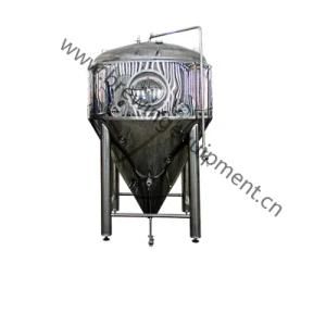 Beer Conical Fermenter Tank with Dimple Plate Cooling Jacket
