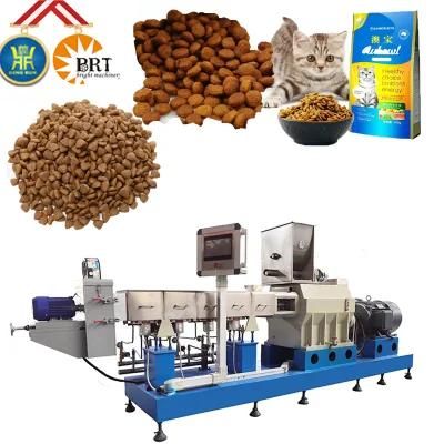 Top-Ranking Supplier Stainless Steel Twin Screw Pet Dog Food Extruder Dog Food Making ...