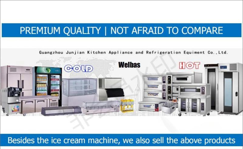 New Type High Efficiency Easy to Clean Commercial Ice Cream Machine