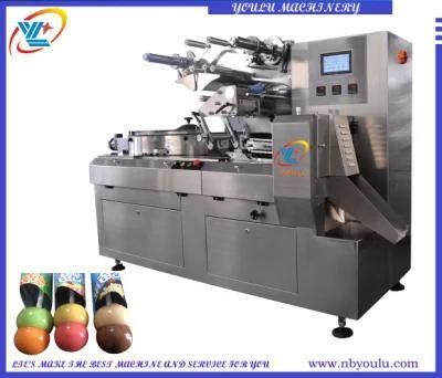 Lollipop Flow Packing Machine with Servo Motor Lollipop Pillow Packing Machine