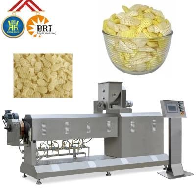 Full Automatic Stainless Steel 2D 3D Fried Snacks Chips Machinery Bugles Fried Snacks Food ...