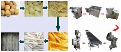 Sweet Potato Chips Frozen French Fries Plant on Hot Sale
