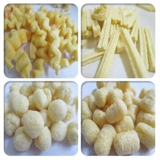 Double Screw Extruder Making Wave Chip Production Line