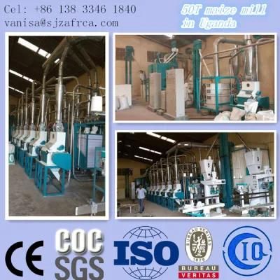 Togo 50t Maize Milling Machine Running