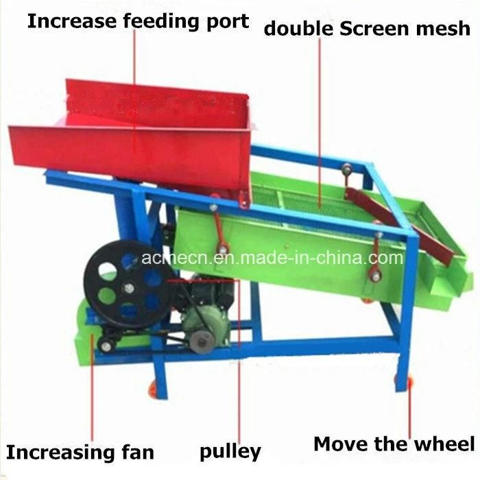 Rice Wheat Maize Corn Oil Seeds Cleaner Grain Seeds Screening Machine