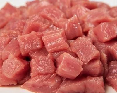 Pork Beef Cube Cutting Frozen Fresh Meat Dicer Machine