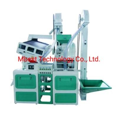 1ton Complete Set Combined Rice Mill Machine 6ln-15/15sf/Ctnm15D