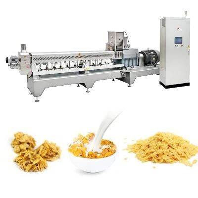 High Quality High Nutritional Protein Food Processing Line Corn Flake Extruder Inflating ...