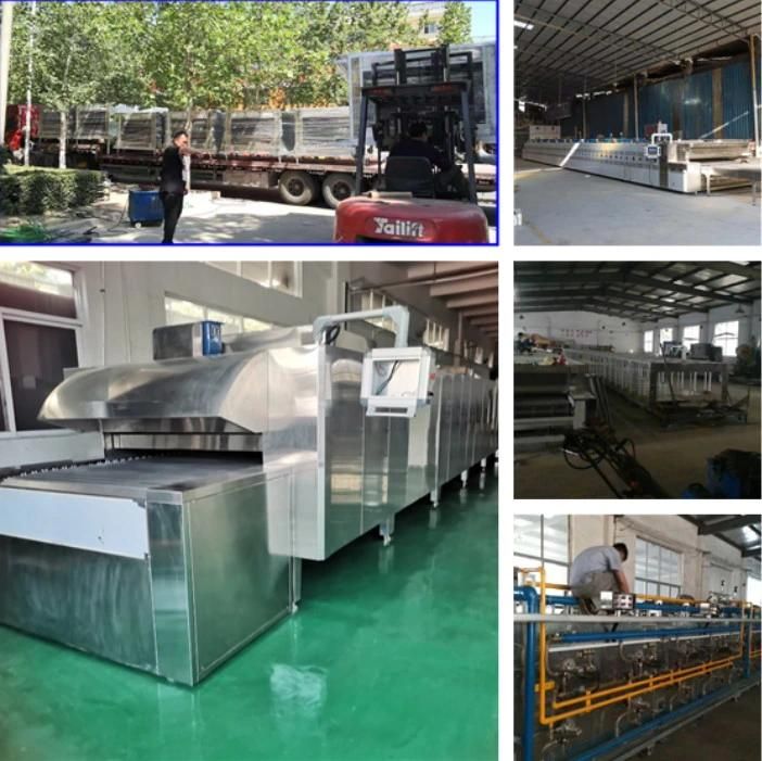 Bread Baking Tunnel Oven Commercial Bread Biscuit Tunnel Oven for Bakery Prodution Factory / Tunnel Oven Complete Bakery Production Line Bread Food Equipment