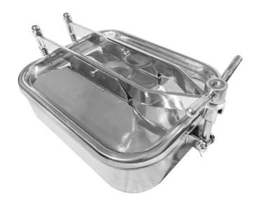 Stainless Steel Food Processing Square Tank Manhole Cover