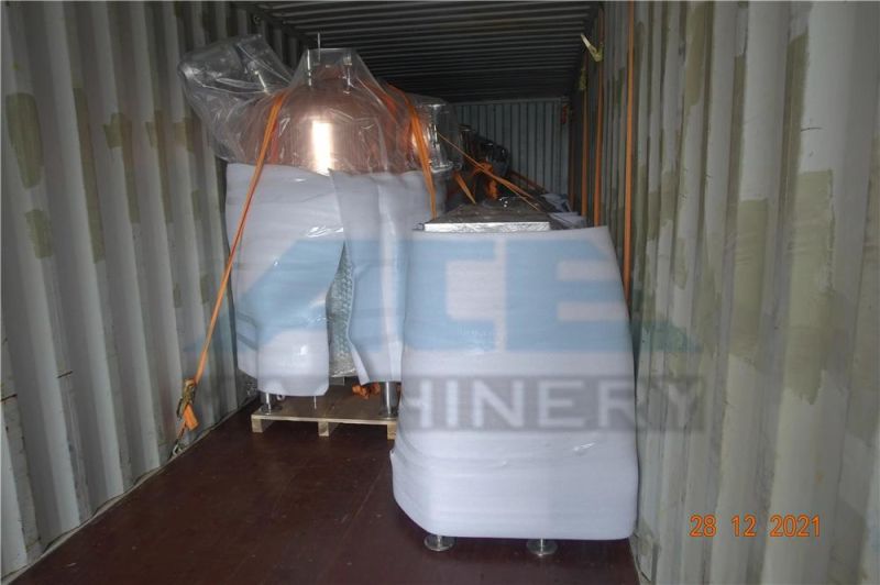 Industrial Distiller Alcohol Small Distiller Vodka Distillery for Sale Equipment Distillation 1000L Copper Stills Distillery