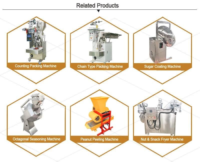 Full Automatic Peanut Cashew Nut Green Beans Peas Fryer Frying Machine Production Line Price