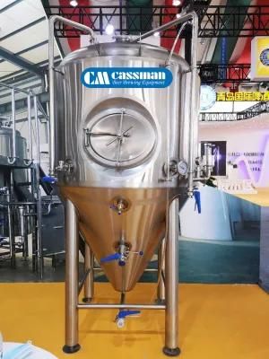 Cassman 1000L Beer Brewing System Jacketed Beer Fermenter for Sale