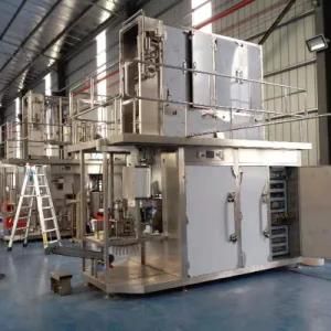 Aseptic Brick Carton Filling Machine for 100ml 125ml 200ml 250ml Juice